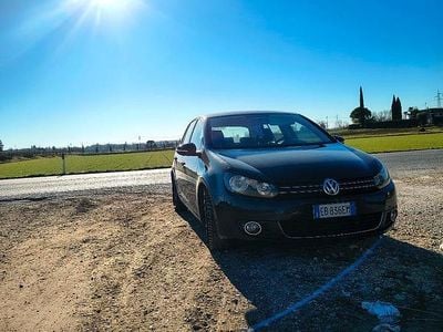 Usata VW Golf VI 122 CV (89 kW) 2010 Nero Utilitaria
