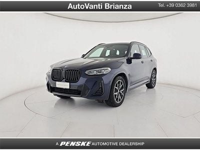 Usata BMW X3 M Sport 190 CV (139 kW) 2022 Blu SUV
