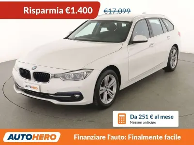 Usata BMW 318 Sport Line 150 CV (110 kW) 2019 Bianco Station wagon