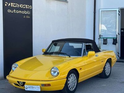Usata Alfa Romeo Spider 122 CV (89 kW) 1990 Giallo ginestra Cabrio