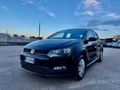 Usata VW Polo Trendline 75 CV (55 kW) 2016 Nero Berlina