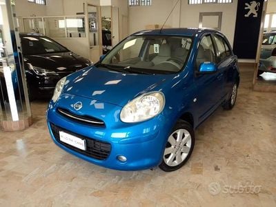 Usata Nissan Micra Acenta 80 CV (58 kW) 2011 Blu Utilitaria