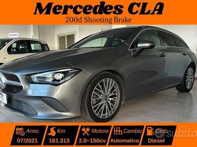 Usata Mercedes CLA200 150 CV (110 kW) 2021 Grigio Berlina
