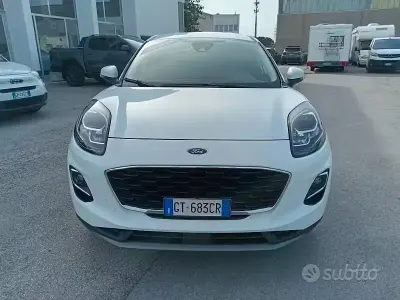 Usata Ford Puma Titanium 124 CV (91 kW) 2024 Bianco SUV