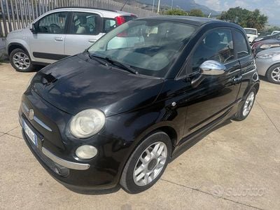 Usata Fiat 500 Lounge 69 CV (50 kW) 2008 Nero Berlina