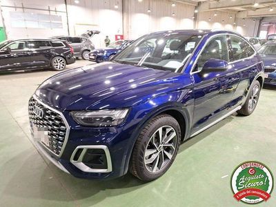 Usata Audi Q5 Sportback S-Line 163 CV (119 kW) 2021 Blu SUV