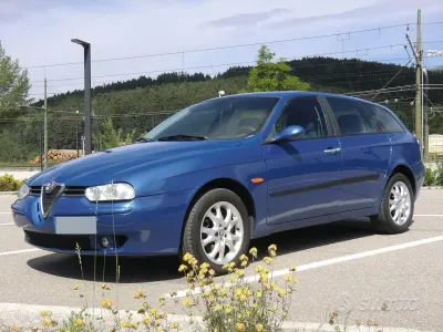 Usata Alfa Romeo 156 140 CV (102 kW) 2002 Blu Station wagon