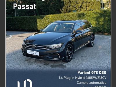 usata VW Passat Variant 1.4 Plug in Hybrid GTE DSG 160KW/218CV