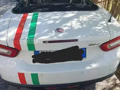 Usata Fiat 124 Spider Lusso 140 CV (102 kW) 2019 Bianco Cabrio