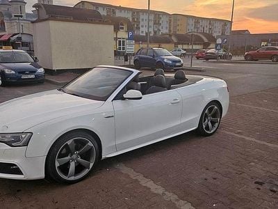Usata Audi A5 Cabriolet S-Line 2012 Bianco Cabrio