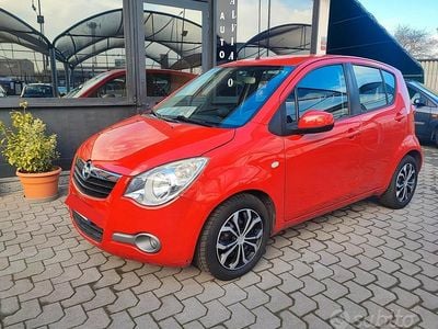 Usata Opel Agila Enjoy 65 CV (47 kW) 2009 Rosso Utilitaria
