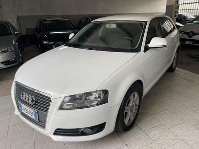 Usata Audi A3 Ambition 104 CV (76 kW) 2009 Bianco Utilitaria