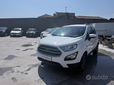Usata Ford Ecosport ST-Line 100 CV (73 kW) 2018 Bianco SUV