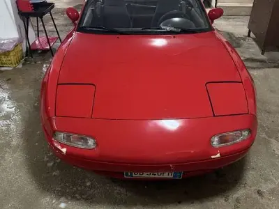 Usata Mazda MX5 Inclusive 116 CV (85 kW) 1994 Rosso Cabrio