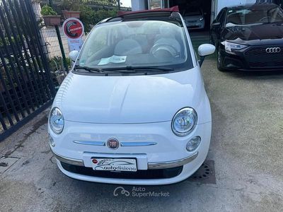 Usata Fiat 500C Lounge 69 CV (50 kW) 2014 Bianco Cabrio