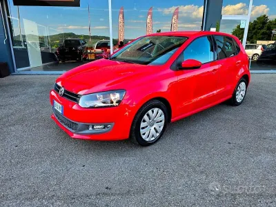 Usata VW Polo Comfortline 86 CV (63 kW) 2010 Rosso Utilitaria