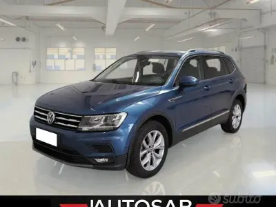 Usata VW Tiguan Allspace Advance 150 CV (110 kW) 2020 Blu SUV