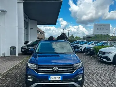 Usata VW T-Cross Style 95 CV (69 kW) 2023 Blu SUV