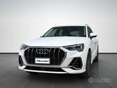Usata Audi Q3 S-Line 150 CV (110 kW) 2021 Bianco SUV