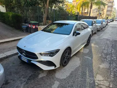 Usata Mercedes CLA180 Shooting Brake AMG line 116 CV (85 kW) 2023 Bianco Station wagon