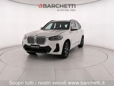 Usata BMW X3 M Sport 190 CV (139 kW) 2022 Bianco SUV