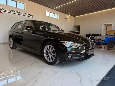 Usata BMW 316 Luxury Line 116 CV (85 kW) 2016 Nero Station wagon