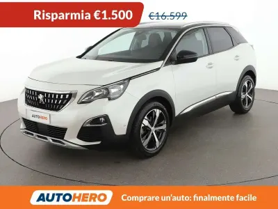 Usata Peugeot 3008 Allure 131 CV (96 kW) 2019 Bianco SUV