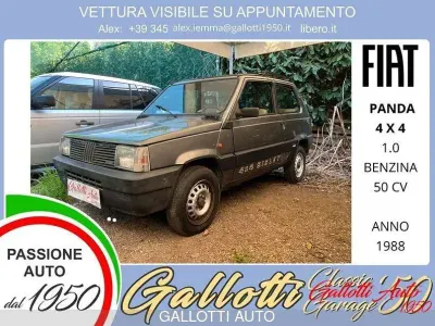Usata Fiat Panda 4x4 50 CV (36 kW) 1988 Grigio Utilitaria