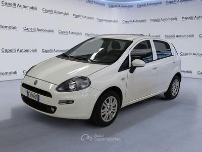 Usata Fiat Punto Lounge 77 CV (56 kW) 2015 Bianco Utilitaria