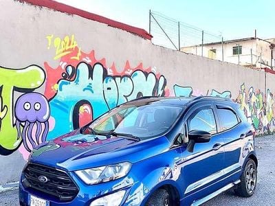 Usata Ford Ecosport ST-Line 99 CV (72 kW) 2018 Blu/azzurro SUV