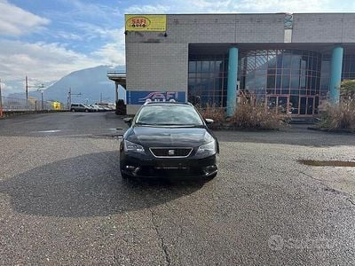 Usata Seat Leon ST Style 105 CV (77 kW) 2013 Nero Station wagon