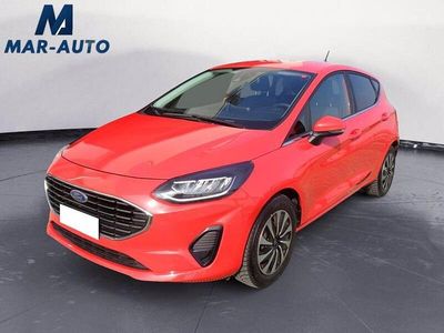Usata Ford Fiesta Titanium 75 CV (55 kW) 2023 Rosso Utilitaria