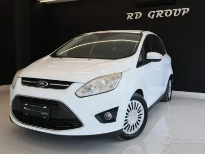 Usata Ford C-MAX Titanium 95 CV (69 kW) 2013 Bianco Monovolume