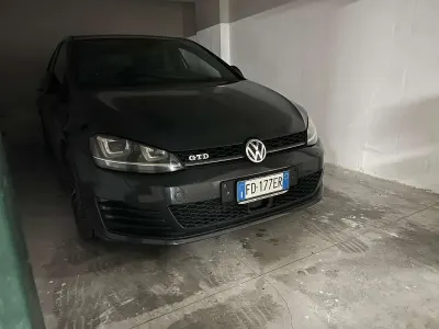Usata VW Golf VII GTD 184 CV (135 kW) 2016 Nero Berlina