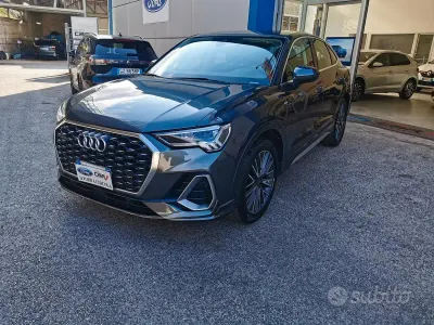Usata Audi Q3 Sportback S-Line 150 CV (110 kW) 2020 Grigio SUV