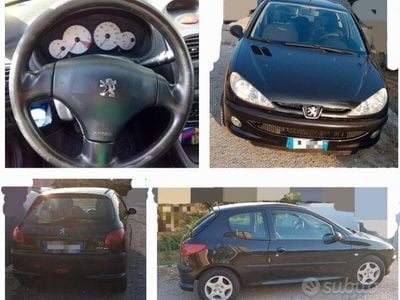 Usata Peugeot 206 88 CV (64 kW) 2004 Nero Berlina