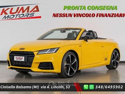 Usata Audi TT Roadster S-Line 180 CV (132 kW) 2017 Giallo vegas cod. “z1a” Cabrio