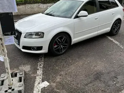 Usata Audi A3 90 CV (66 kW) 2010 Bianco Utilitaria