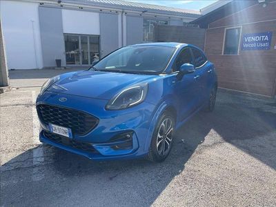 Usata Ford Puma ST-Line 125 CV (91 kW) 2022 Blu metallizzato SUV