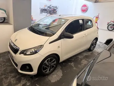 Usata Peugeot 108 Allure 69 CV (50 kW) 2015 Bianco Berlina