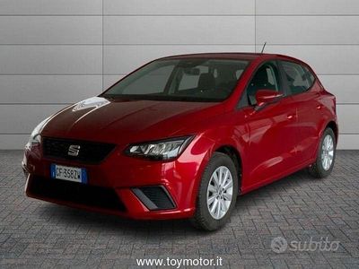 Usata Seat Ibiza Style 90 CV (66 kW) 2021 Rosso Utilitaria