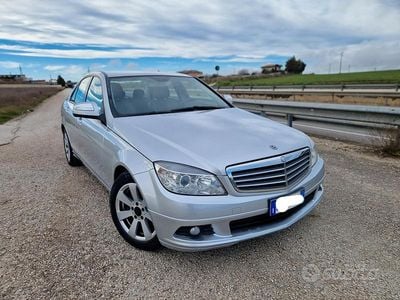 Grigio Usata 2009 Mercedes C200 Berlina | 6999 € (Buon prezzo)
