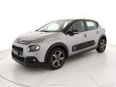 Begagnad Citroën C3 Shine 102 HK (75 kW) 2020 Grå Halvkombi