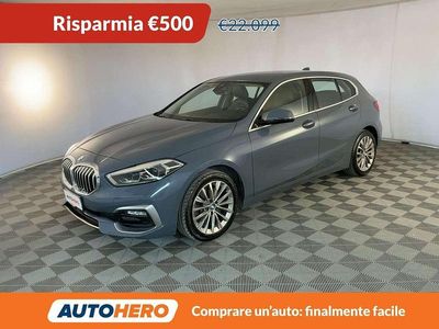 Usata BMW 120 Luxury Line 190 CV (139 kW) 2019 Grigio Utilitaria