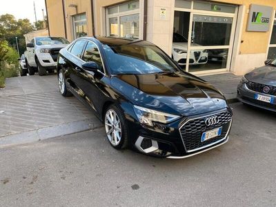 Usata Audi A3 Advanced 150 CV (110 kW) 2021 Nero Berlina