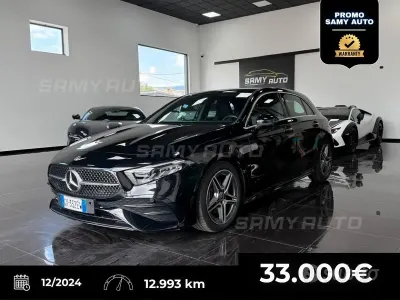 Usata Mercedes A180 AMG Line Premium 116 CV (85 kW) 2024 Nero Berlina