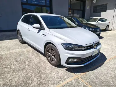 Usata VW Polo R-line 90 CV (66 kW) 2020 Bianco Utilitaria
