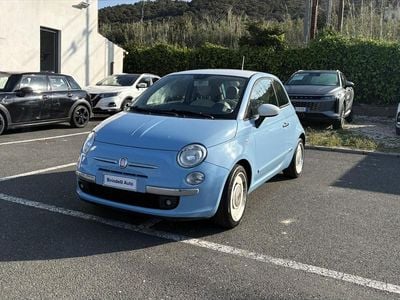 Usata Fiat 500 Lounge 69 CV (50 kW) 2015 Blu Utilitaria
