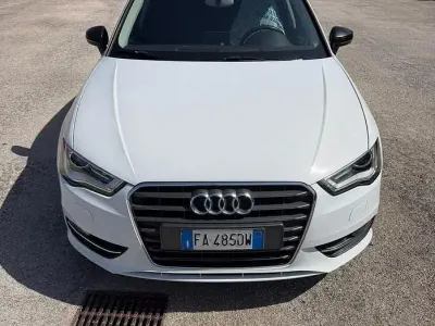Usata Audi A3 110 CV (80 kW) 2015 Bianco Berlina