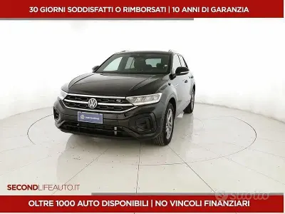Usata VW T-Roc R-line 150 CV (110 kW) 2023 Nero SUV